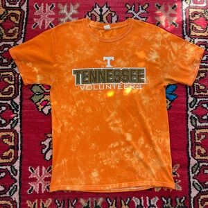 Hanes Orange Tie-Dye Tennessee Tee